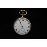 Mysteria Swiss made pocket watch with sub second d