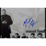 Meat Loaf autograph with coa No A22695 from vsauto