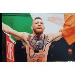 Conor McGregor autograph with coa No A22868 from v