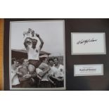 Bolton Wanderers-Nat Lofthouse photo display & aut