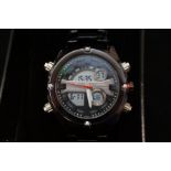 Michael Philippe gents digital wristwatch as new w