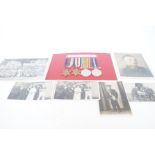 WWII Medals CPL H. PIESTLEY R. A. M. 10550888 with