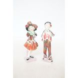 Royal Doulton figures Pearly girl & Pearly boy By