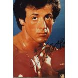 Sylvester Stallone 'Rocky' signed picture coa from