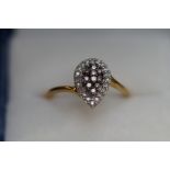 9ct Gold dress ring