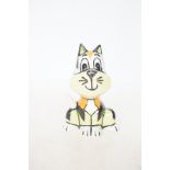 Lorna Bailey prototype Tyler cat height 13.5 cm