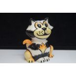 Lorna Bailey Dexter cat limited edition 1/1 Height