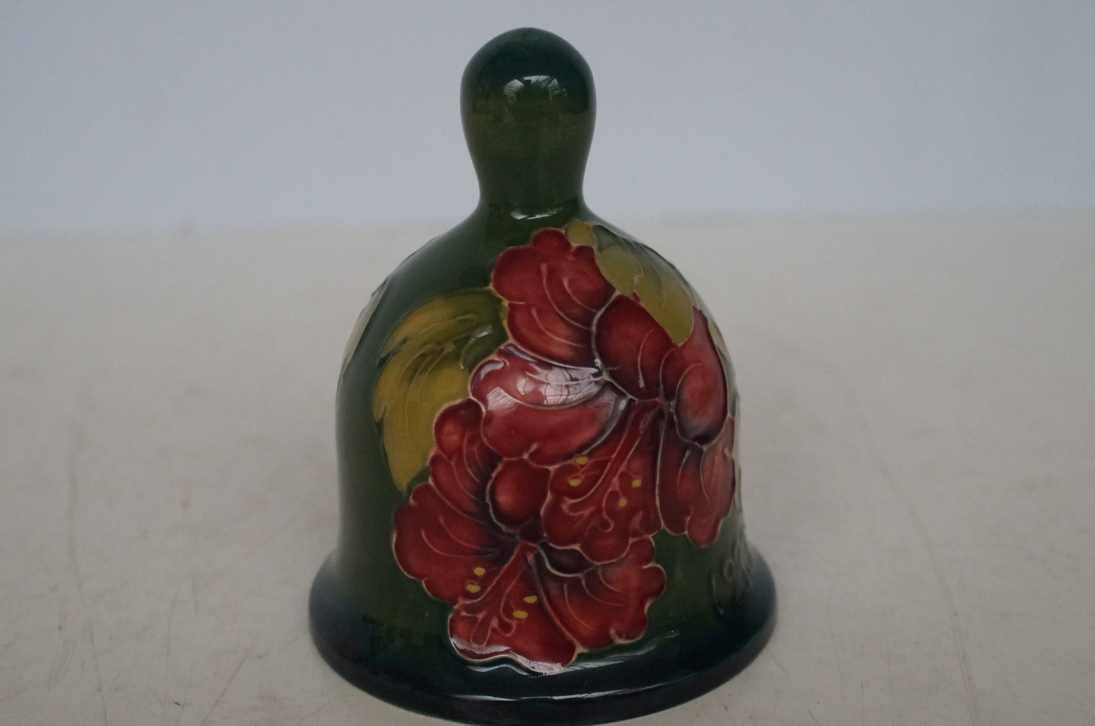 Moorcroft bell with box Height 12 cm