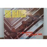 The Beatles Please Please Me signed LP cover by al