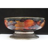 William Moorcroft fruit bowl, pomegranate pattern