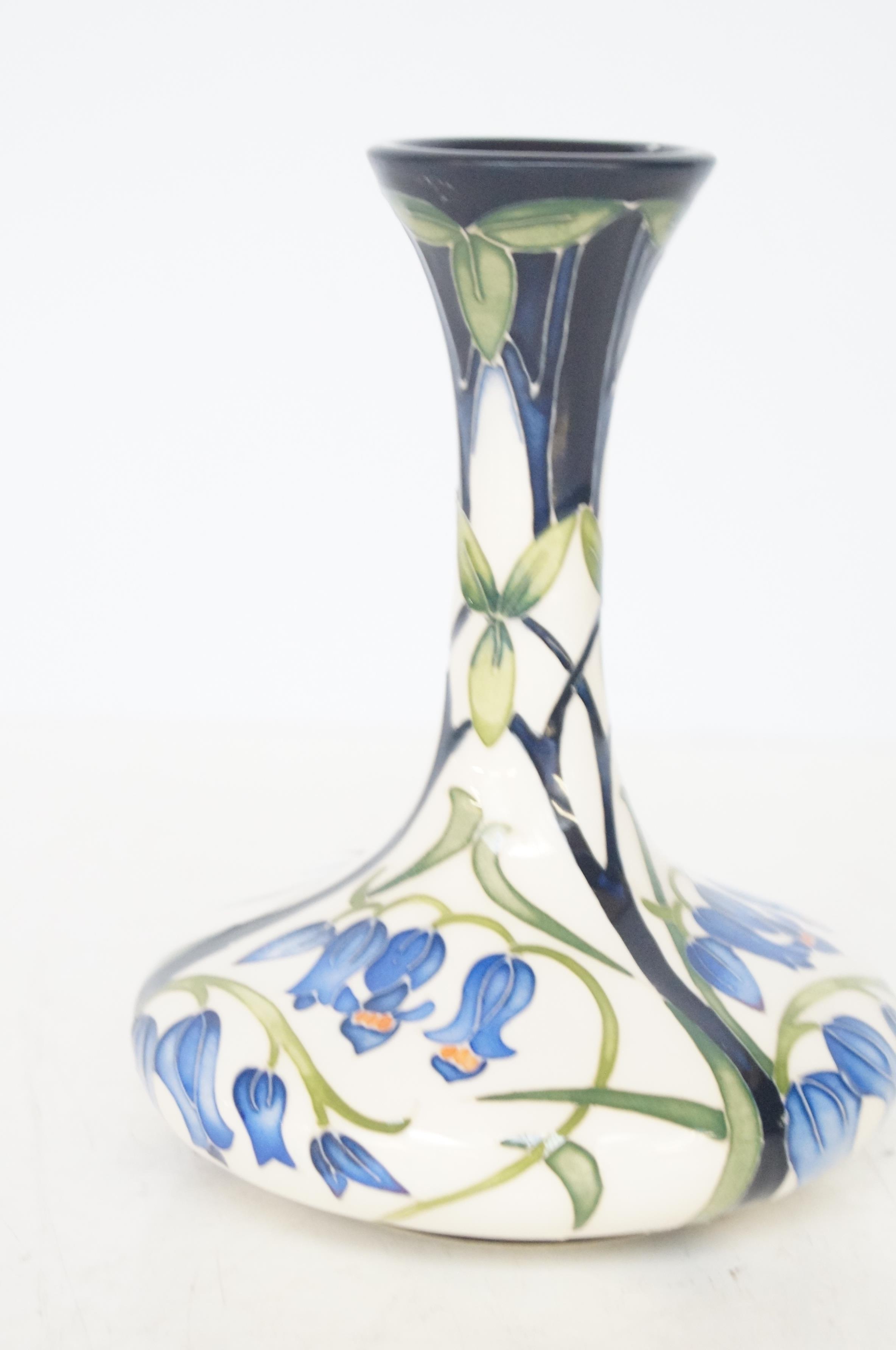 Moorcroft otley chevin bluebird vase Height 16.5 c