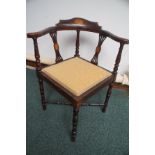 Victorian corner chair