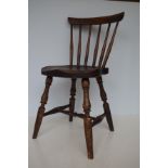 Victorian child's school chair Height 61 cm