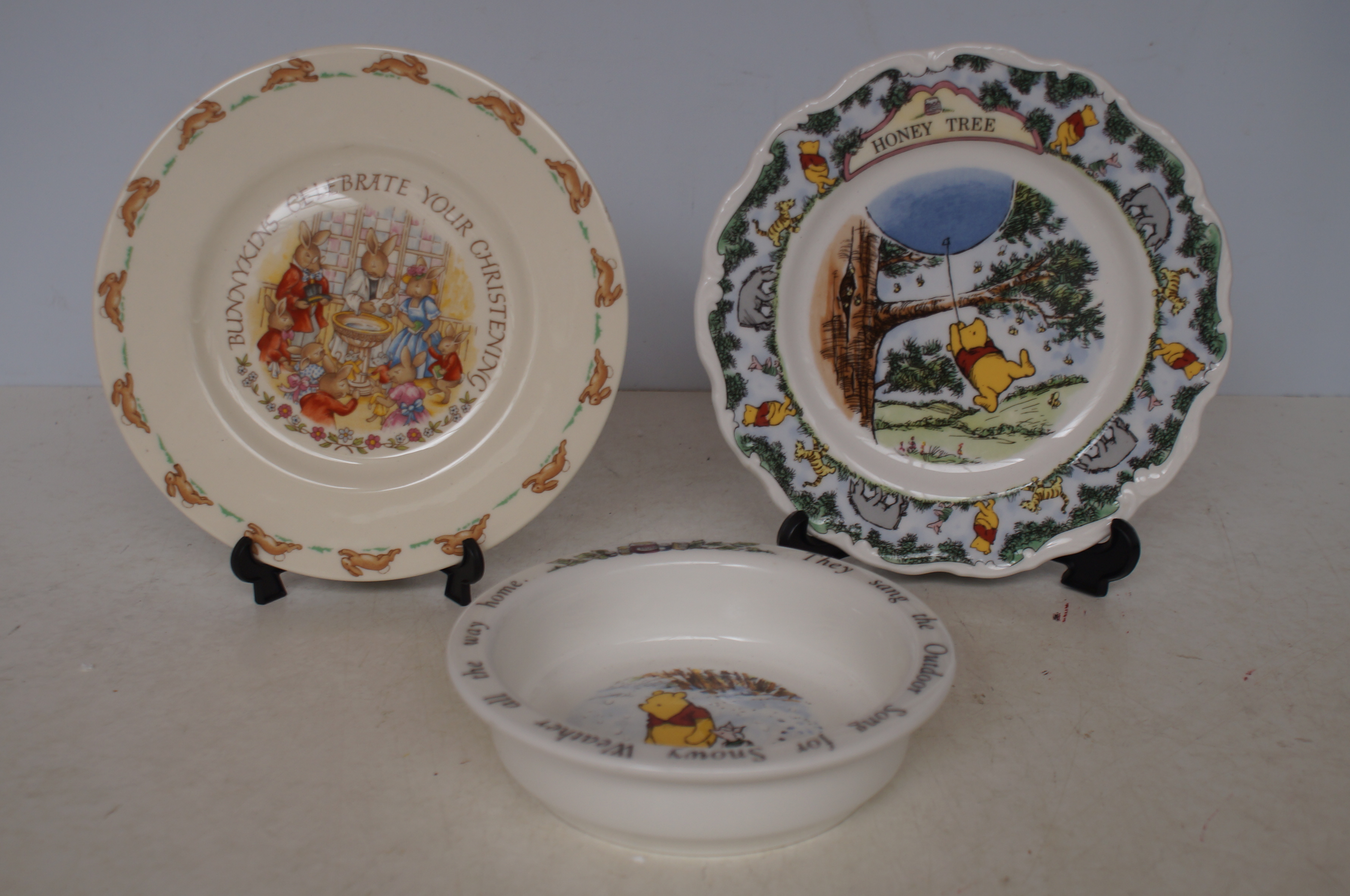 Royal Doulton Disney Winnie The Pooh baby dish and