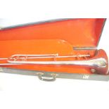 Cased trombone