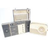 Retro Crowncorder radio, stereo & cassette player