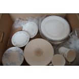 Quantity of Royal Doulton sarabande dinner plates,