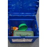 Fishing box & contents