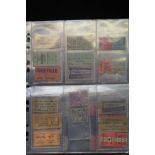 Collection of bus tickets, Lancashire ect