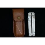 Leatherman wave multi tool with leather case