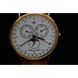 Raymond Weil moon phase wristwatch, Movement No 25