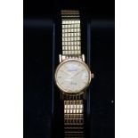 Ingersoll quartz ladies wristwatch 9ct gold case w
