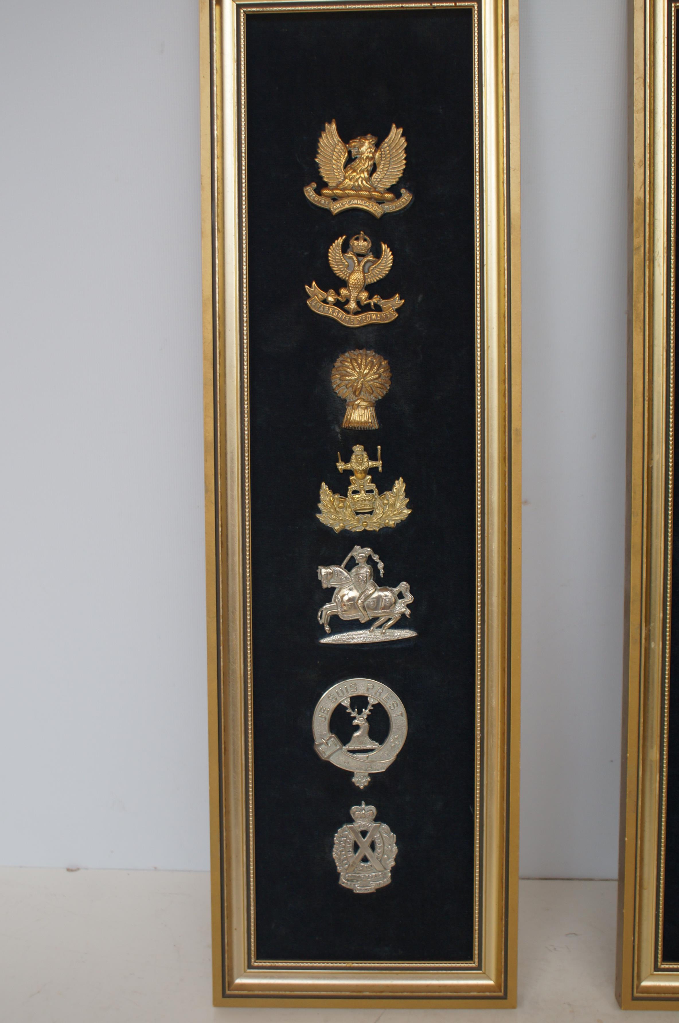 Military badges - Ayrshire earl of carrichs own ye