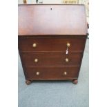 3 Drawer writing bureau