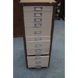 13 Drawer metal filing cabinet