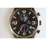 Gents Accurist date 2 sub dials wristwatch