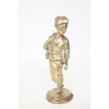 Brass oriental figure Height 29 cm