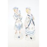 Pair of bisque figures