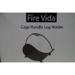 Cage log holder still boxed