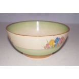 Clarice cliff crocus bowl Diameter 19 cm