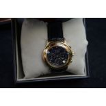 Krug-Baumen wristwatch boxed