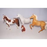 3 Beswick horse & seated fox (All A/F)