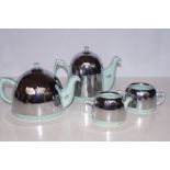 Early Everhot floral design tea set