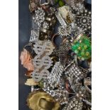 Good collection of costume jewellery some vintage