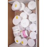 Box of white acrylic powders