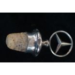 Mercedes badge wine bottle cork
