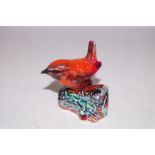 Anita Harris bird wren Height 9 cm