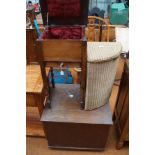 Sewing box, laundry basket & box