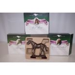 The Sport of kings, Bronzed model figures, Shergar