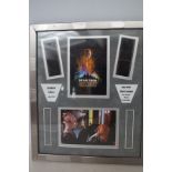 Limited edition star trek first contact film cells