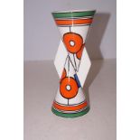 Wedgwood Clarice Cliff Yo Yo vase Height 23 cm