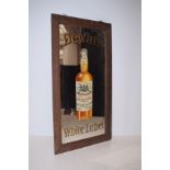 Original Dewar's pub mirror