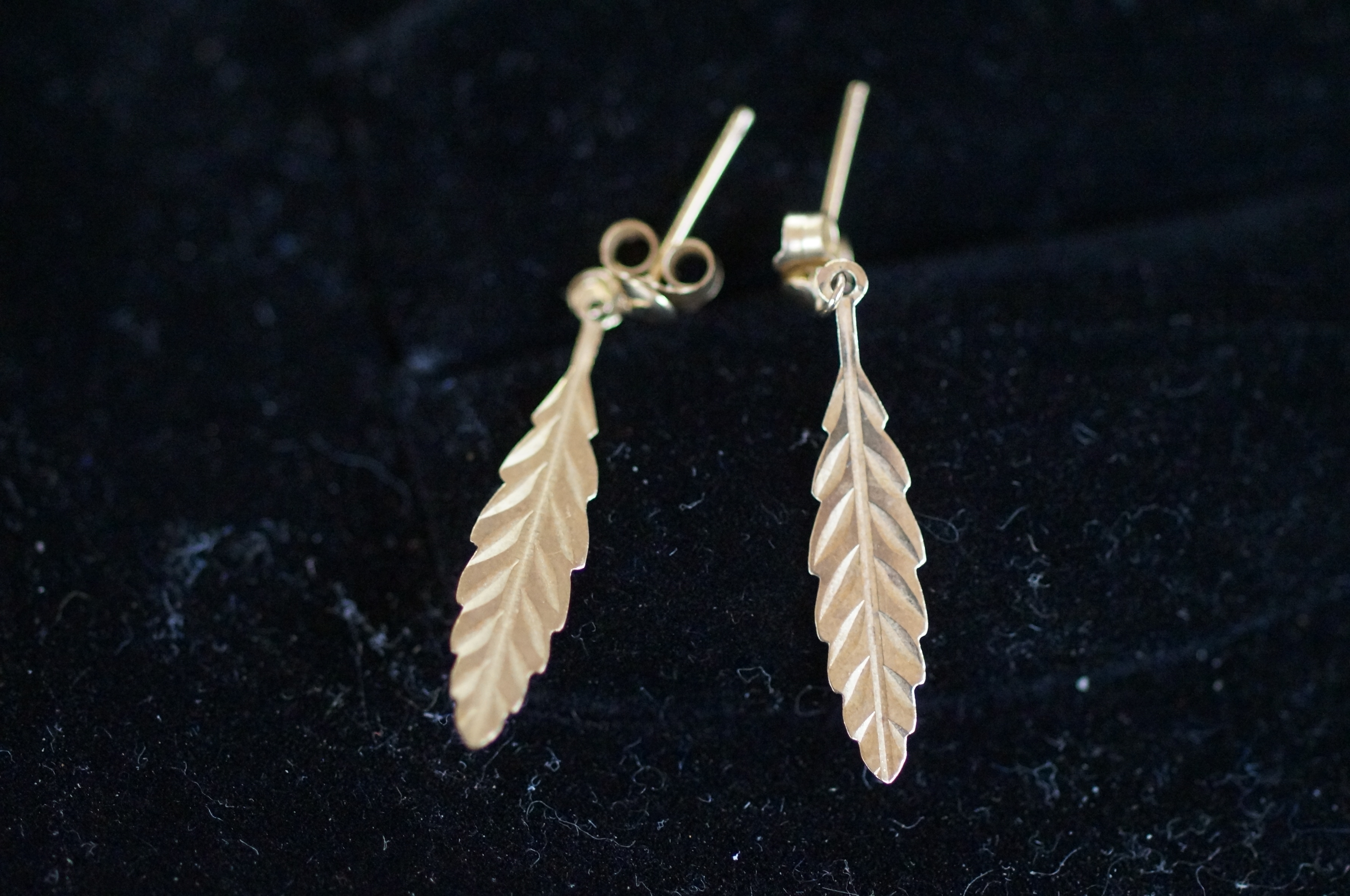 Pair of 9ct Gold earrings