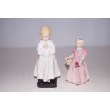 Royal Doulton HN1978 & HN1677 Bed time & Tinkle Be