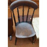 Late Victorian chair