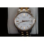 Gents Tissot day/date automatic wristwatch boxed